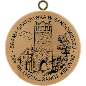 No. 483 - Brama Opatowska w Sandomierzu