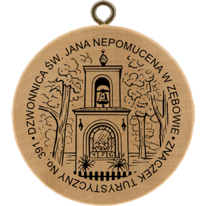 No. 391 - Dzwonnica św. Jana Nepomucena w Zębowie