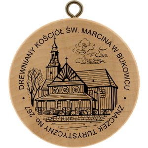 No. 267 - Drewniany kościół św. Marcina w Bukowcu