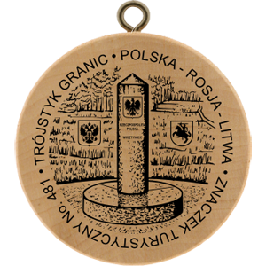 No. 481 - Trójstyk granic, Polska - Rosja - Litwa