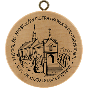 No. 1015 - Kościół św. Apostołów Piotra i Pawła w Piotrkowicach
