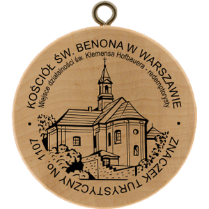 No. 1107 - Kościół św. Benona w Warszawie