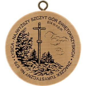No. 579 - Łysica – najwyższy szczyt Gór Świętokrzyskich
