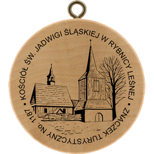 No. 1187 - Kościół św. Jadwigi Śląskiej w Rybnicy Leśnej