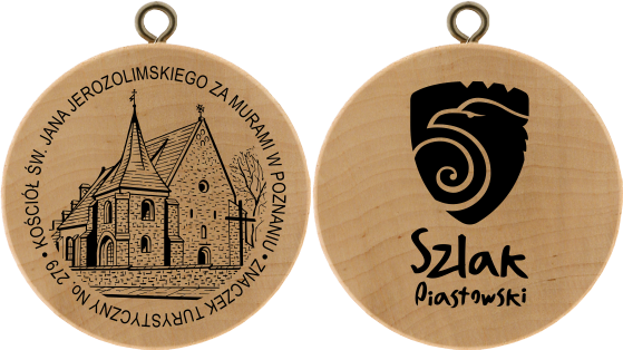 No. 279 - Kościół św. Jana Jerozolimskiego za murami w Poznaniu No. 279 - Kościół św. Jana Jerozolimskiego za murami w Poznaniu